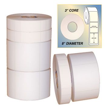 Colored Desktop Direct Thermal Labels - 4 x 6