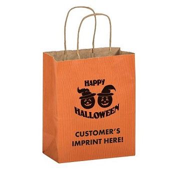 Happy Halloween Paper Bags - 8 X 4.75 X 10.5