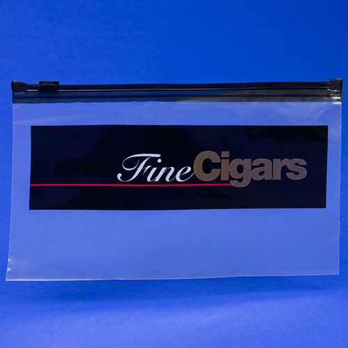 Fine Cigars Imprint Slidelock Bags