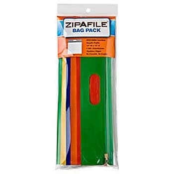 Zipafile Reclosable Plastic Bag 6Packs