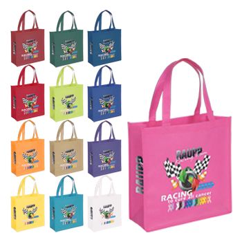 Imprinted Celebration Totes - 8 X 4 X 10