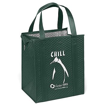 Imprinted Thermo Totes - 13 X 10 X 15