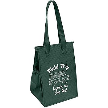 Imprinted Thermo Super Snack Totes - 9 X 7 X 14