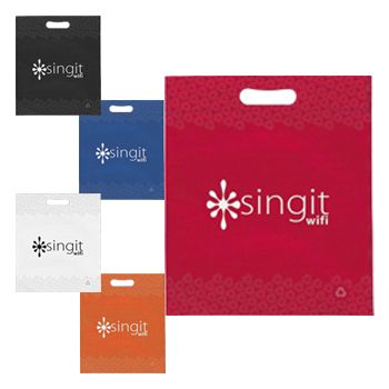 Imprinted Non-Woven Die Cut Bags - icon view 