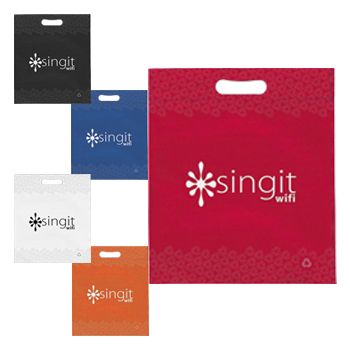 Imprinted Non-Woven Die Cut Bags