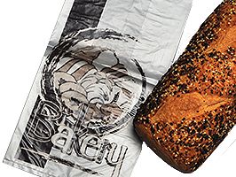 High Density Bakery Bag with Print - thumbnail view 