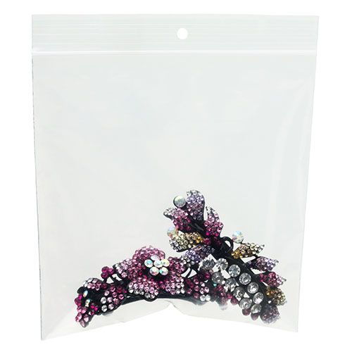 4Mil Reclosable Bags With Hang Hole - 9 X 12