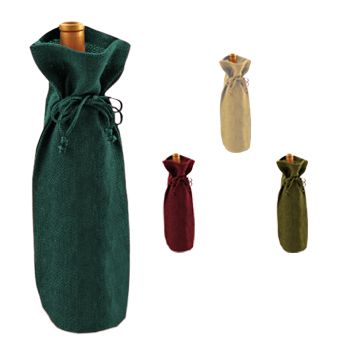 Jute Wine Bags - thumbnail view 