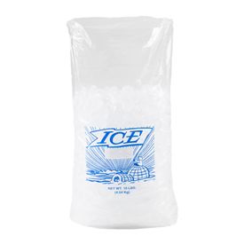 Printed Metallocene Ice Bags - 09 X 3 X 21