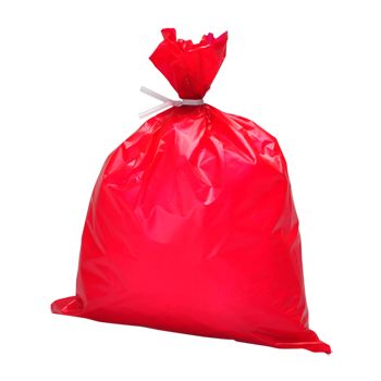 Red Trash Bags and Red Garbage Bags