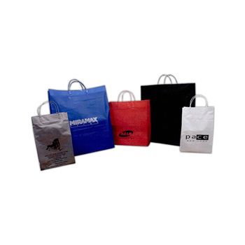 Imprinted Clip Loop Bags - 8 x 6 x 14