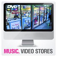 By Industry (Retail:Music, Video Stores)