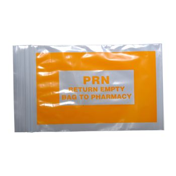 Orange PRN Bags - 2 X 3