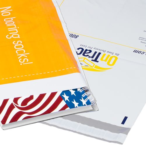 Custom Printed Poly Mailers - Economy - 24 x 24 + 2