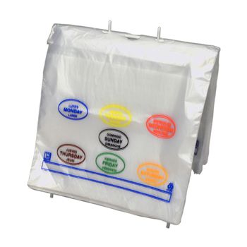 Saddle Pack Portion Control Bags - 10 X 8.5 + 2 + 2