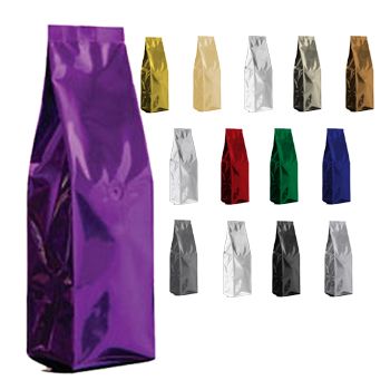 Foil Gusseted Bags - 3.25 X 2.5 X 13