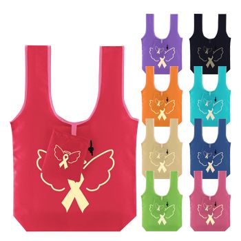 Imprinted Fold-N-Go T-Shirt Bags