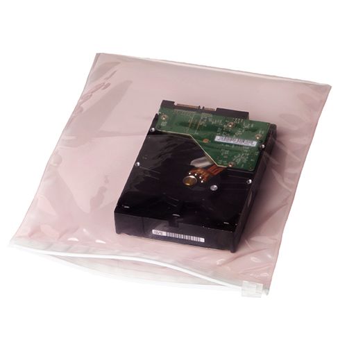 Blue Antistatic Ziplock Bag