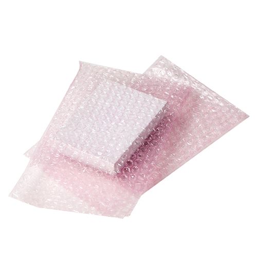 Pink E.S.D Bubble Pouch - 6 x 6 