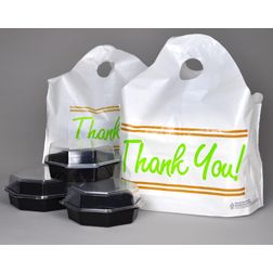 Wavel Top Carry Handle " Thank You" Bags