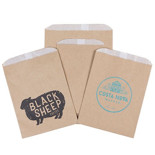 Imprinted Grease-Resistant SOS Bags - detailed view 