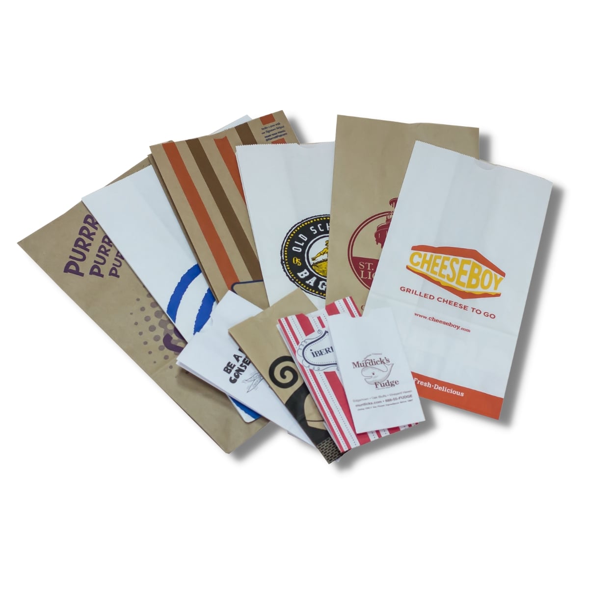 Imprinted Grease-Resistant SOS Bags