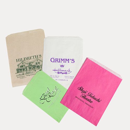 Custom Paper Merchandise Bags - 5 X 7.5