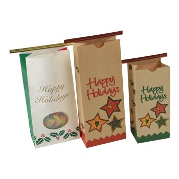 Holiday Print Coffee Bags