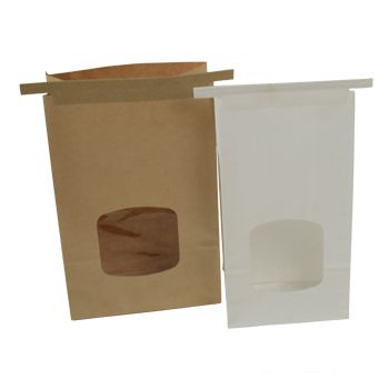 Window Coffee Bags - 3.37 X 2.5 X 7.75