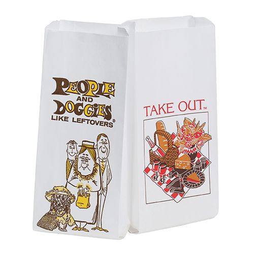 Cheap Food Paper Bag Custom Logo Size Grocery Bag Sturdy Paper Bag Tog –  Fastfoodpak