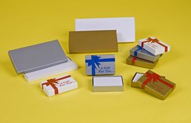 Gift Certificate Boxes
