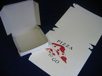 Automatic Pizza Boxes - 14 X 14 X 1.5