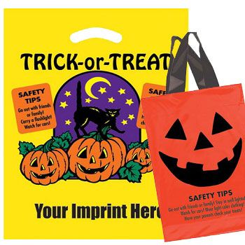 Custom Plastic Halloween Bags