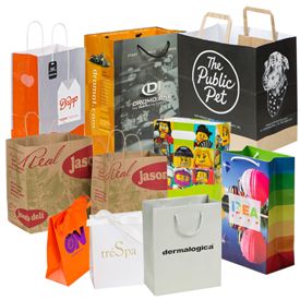 Custom Printed Plastic Bags for Promotions Packaging and Shipping