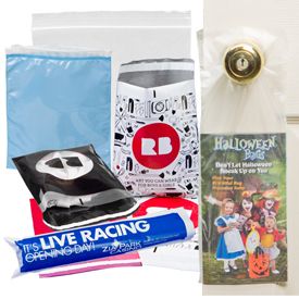 Custom Printed Plastic Bags for Promotions, Packaging and Shipping Supplies