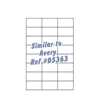 Laser Printer Labels - 4 x 4