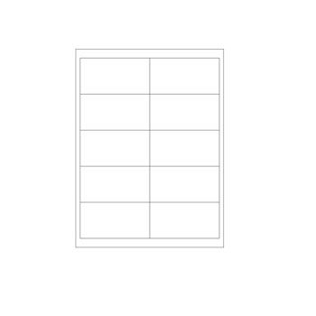 Laser Printer Labels - 4 x 4