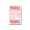 Fragile Labels - 2 x 2