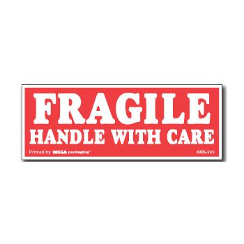 Fragile Labels - 3 x 4