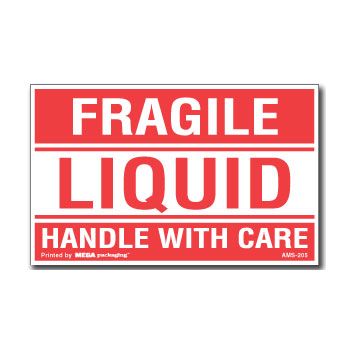 Fragile Labels - 1 1/2 x 4