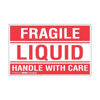 Fragile Labels - 1 1/2 x 4