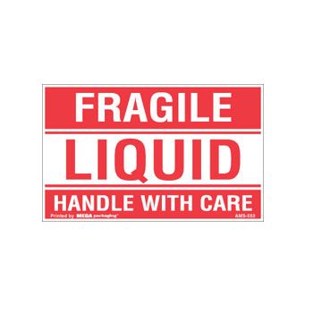 Fragile Labels - 1 1/2 x 4
