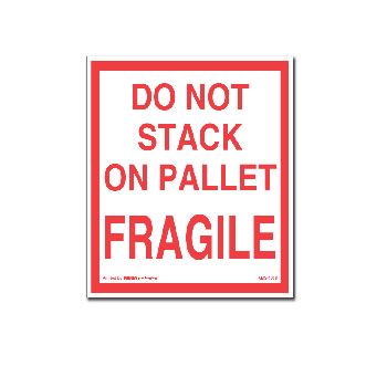 Fragile Labels - 1 x 3