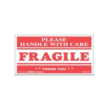 Fragile Labels - 1 1/2 x 4