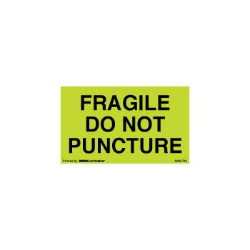 Fluorecent Fragile Labels - thumbnail view 1