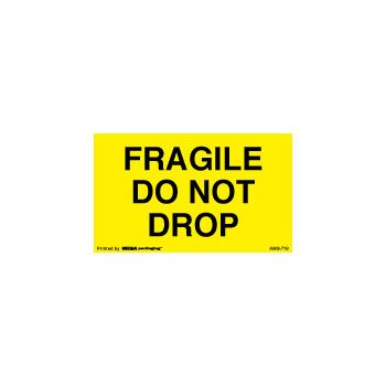 Fluorecent Fragile Labels - thumbnail view 2