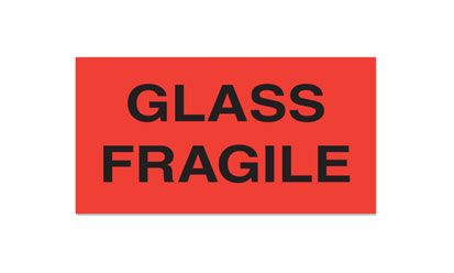Fluorecent Fragile Labels - thumbnail view 5