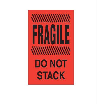 Fluorecent Fragile Labels - thumbnail view 12