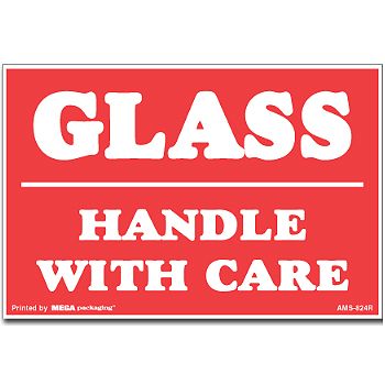 Glass Labels - 1 x 3