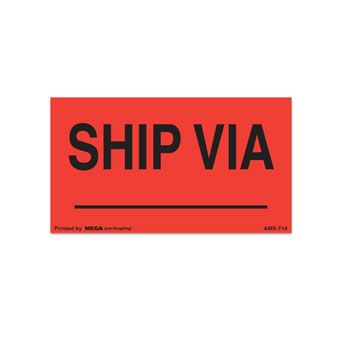 Fluorecent Shipping Labels - thumbnail view 29